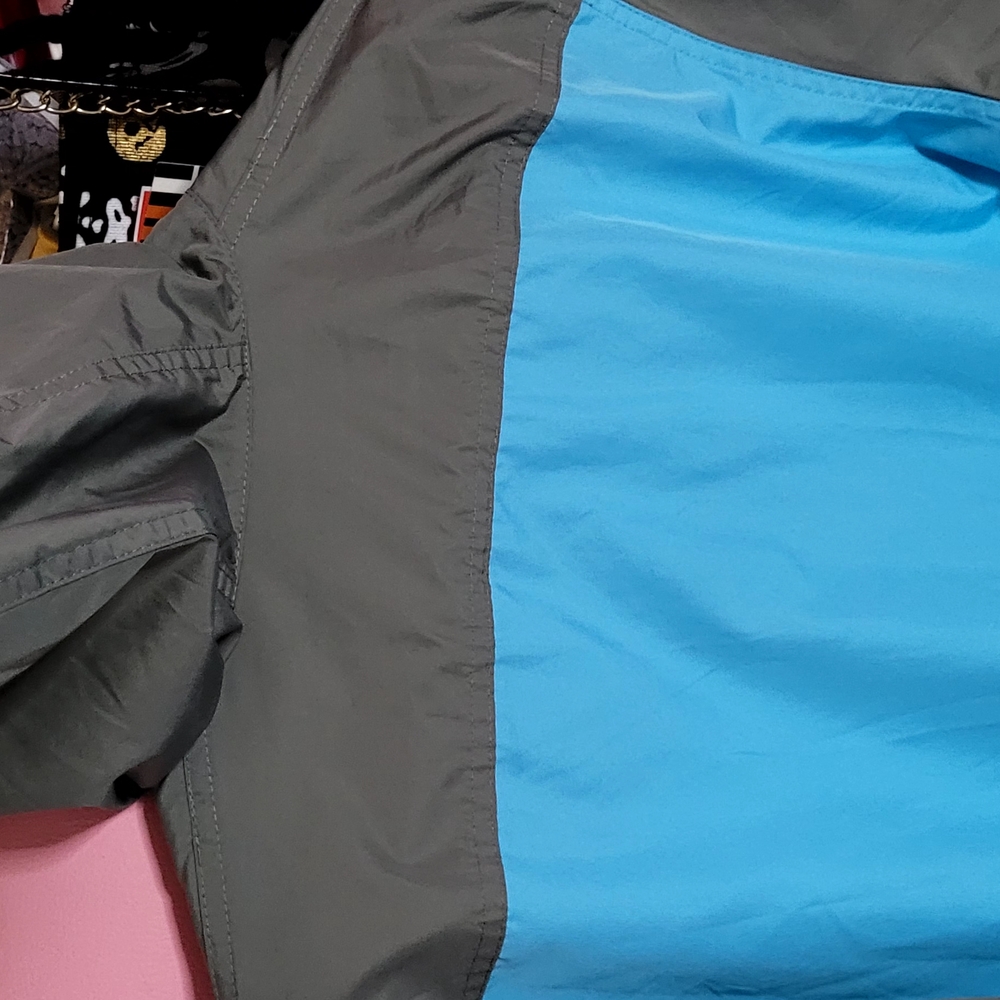 Blue and Gray OAKLEY Mens Jacket